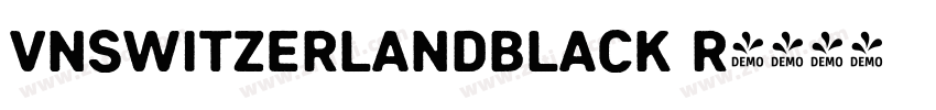 VNswitzerlandBlack R字体转换